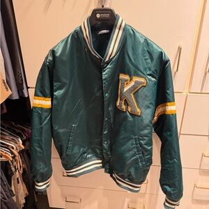 Kith satin bomber jacket xl like new